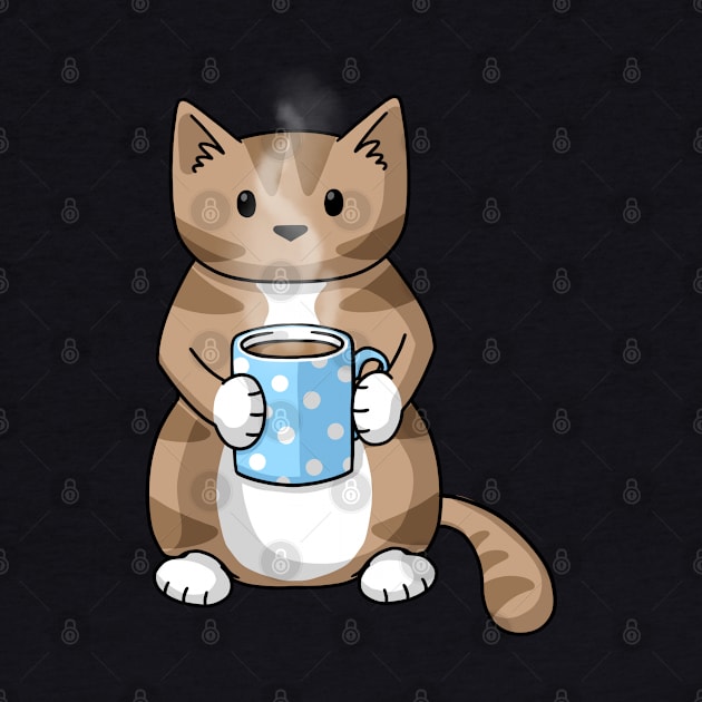 Coffee Cat by Doodlecats 